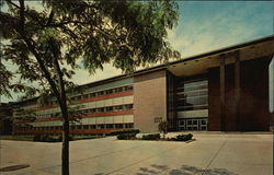 Wayne State University, State Hall Postcard