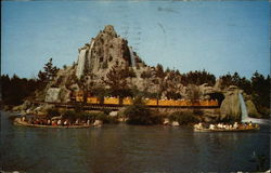 Frontierland, Disneyland Postcard