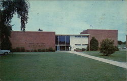 Albany State College - Margaret Rood Hazzard Library Georgia Postcard Postcard