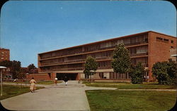 General Library, Wayne State University Postcard