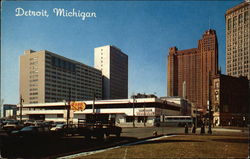 Greyhound Bus Terminal Postcard