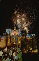 Fantasy in the Sky, Disneyland Anaheim, CA Postcard Postcard
