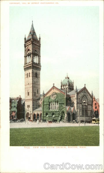 New Old South Church Boston Massachusetts
