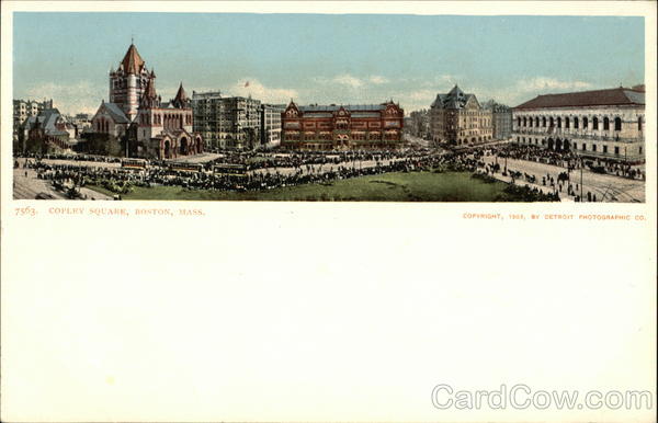 Copley Square Boston Massachusetts