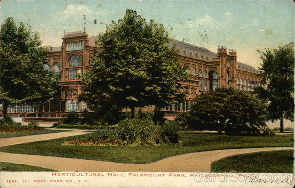 Horticultural Hall, Fairmount Park Philadelphia Pennsylvania