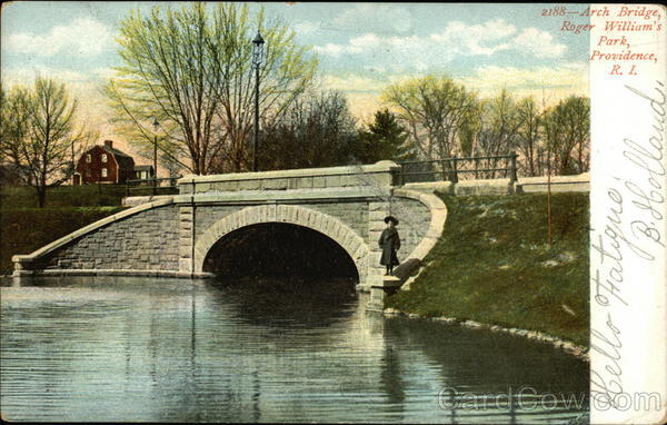 Arch Bridge, Roger William's Park Providence Rhode Island