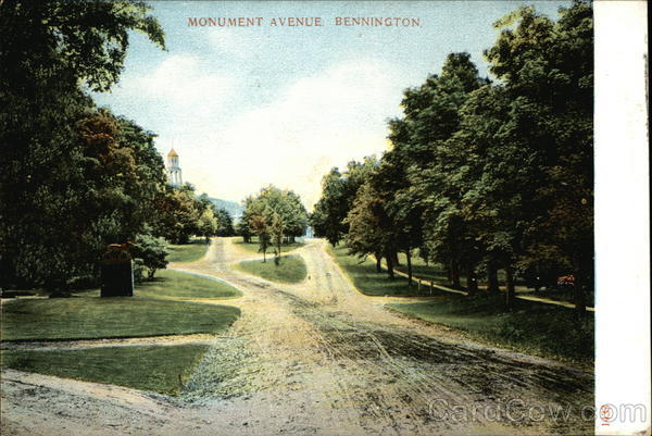 Monument Avenue Bennington Vermont