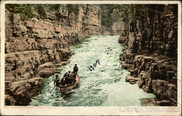 Running the Rapids Ausable Chasm New York