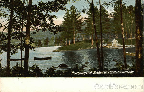 Rocky Point Cove, Silver Lake Roxbury Maine