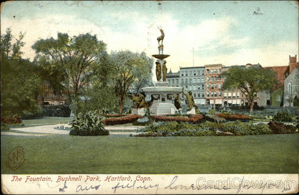 The Fountain, Bushnell Park Hartford Connecticut