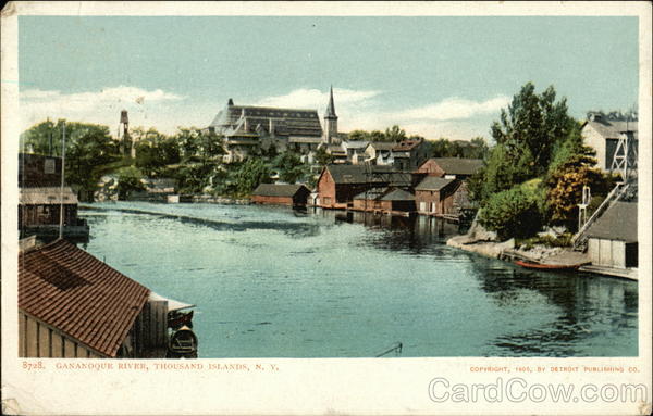 Gananoque River Thousand Islands New York