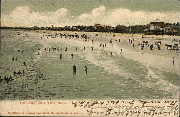 The Beach Old Orchard Beach Maine