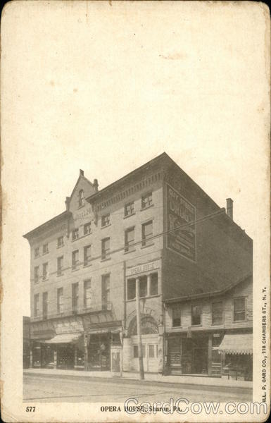 Opera House Sharon Pennsylvania