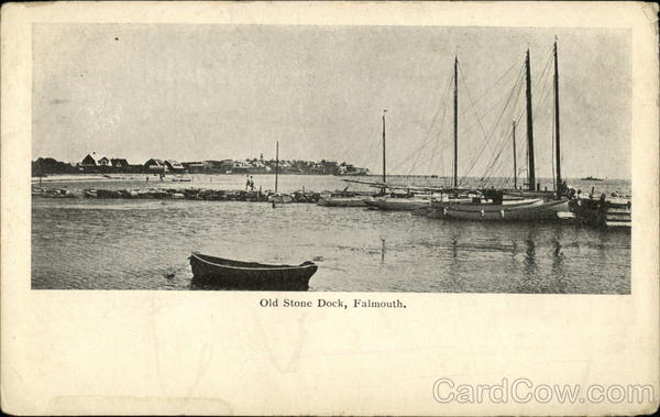 Old Stone Dock Falmouth Massachusetts