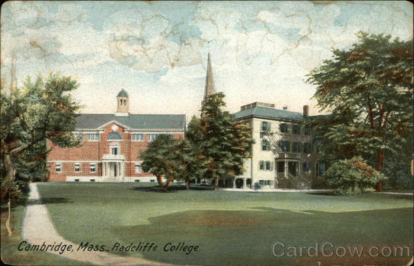 Radcliffe College Cambridge Massachusetts