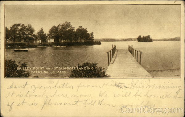 Breezy Point and Steamboat Landing Sterling Massachusetts