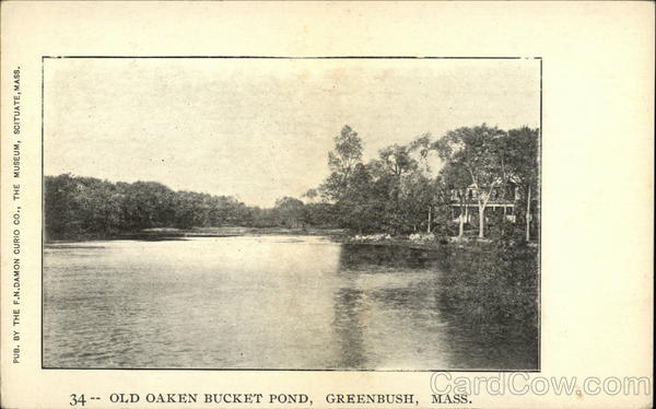Old Oaken Bucket Pond Greenbush Massachusetts