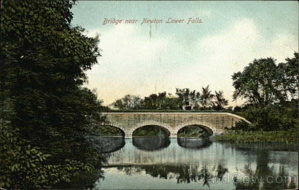 Bridge near Newton Lower Falls Massachusetts