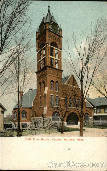 Beth Eden Baptist Church Waltham Massachusetts
