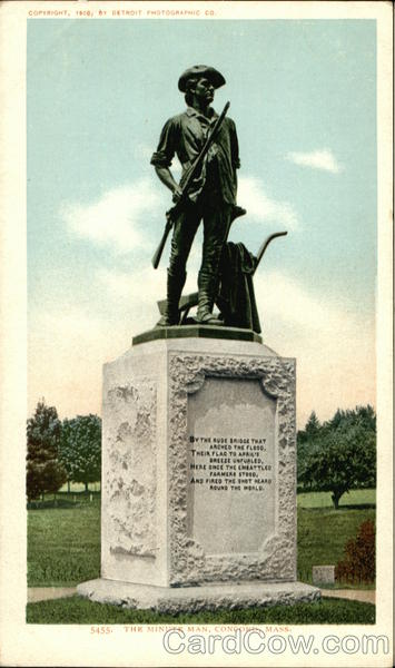 The Minute Man Concord Massachusetts