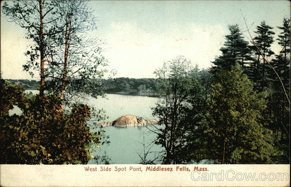 West Side Spot Pond, Middlesex Fells Medford Massachusetts