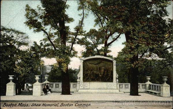 Shaw Memorial, Boston Common Massachusetts