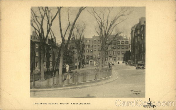 Louisburg Square Boston Massachusetts