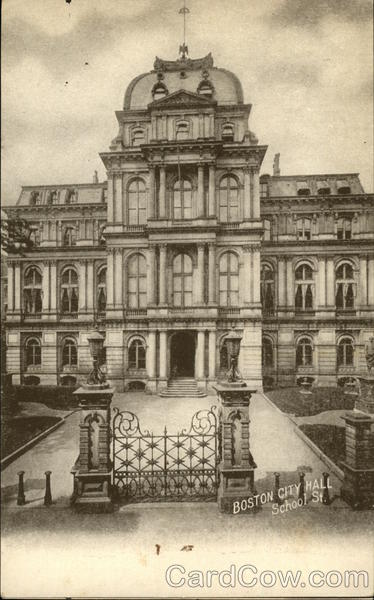 Boston City Hall, School St Massachusetts