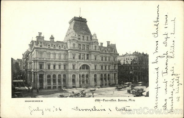 Post Office Boston Massachusetts