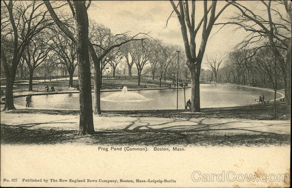 Frog Pond, Common Boston Massachusetts