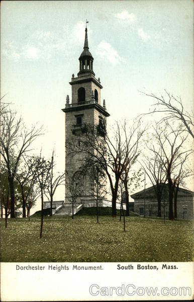 Dorchester Heights Monument South Boston Massachusetts