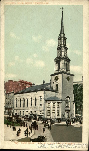 Park STreet Church Boston Massachusetts