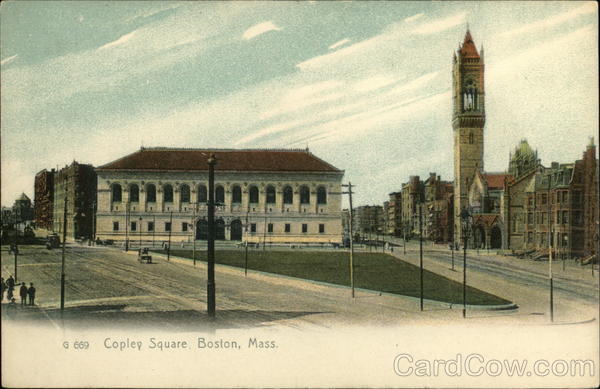 Copley Square Boston Massachusetts