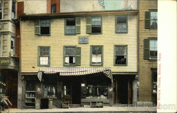 Paul Revere House Boston Massachusetts