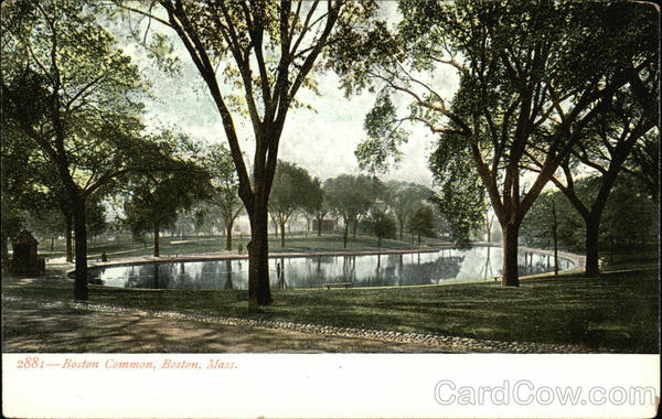Boston Common Massachusetts