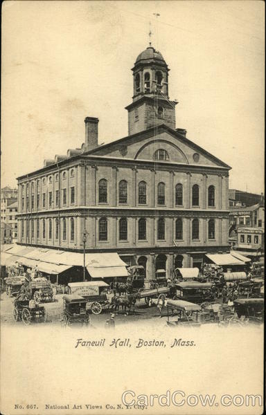 Faneuil Hall Boston Massachusetts