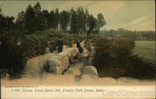 Terrace, School-Master Hill, Franklin Park Boston Massachusetts