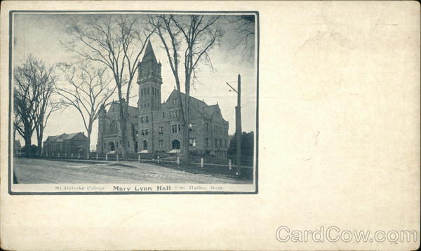 Mary Lyon Hall, Mt. Holyoke College South Hadley Massachusetts