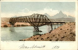 The Needles, Colorado River Postcard