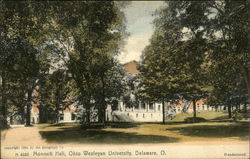 Ohio Wesleyan University - Monnett Hall Postcard