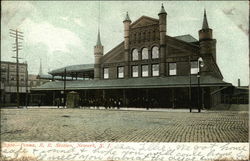 Penna. R.R. Station Postcard
