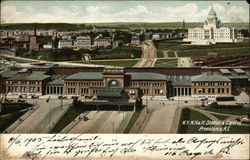 N.Y., N.H. & H. Station and Capitol Postcard