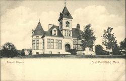 Talcott Library East Northfield, MA Postcard Postcard