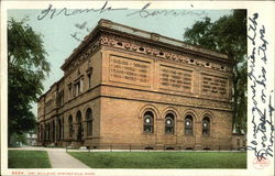 Art Building Postcard