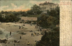 Casino and Beach Postcard