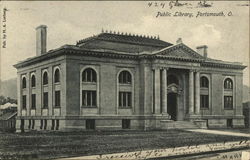 Public Library Postcard