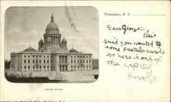 State House Postcard
