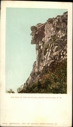 Old Man of the Mountains Postcard