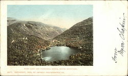 Echo Lake and Franconia Notch White Mountains, NH Postcard Postcard