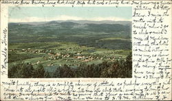 Bethlehem From Mt. Agassi, White Mountains New Hampshire Postcard Postcard